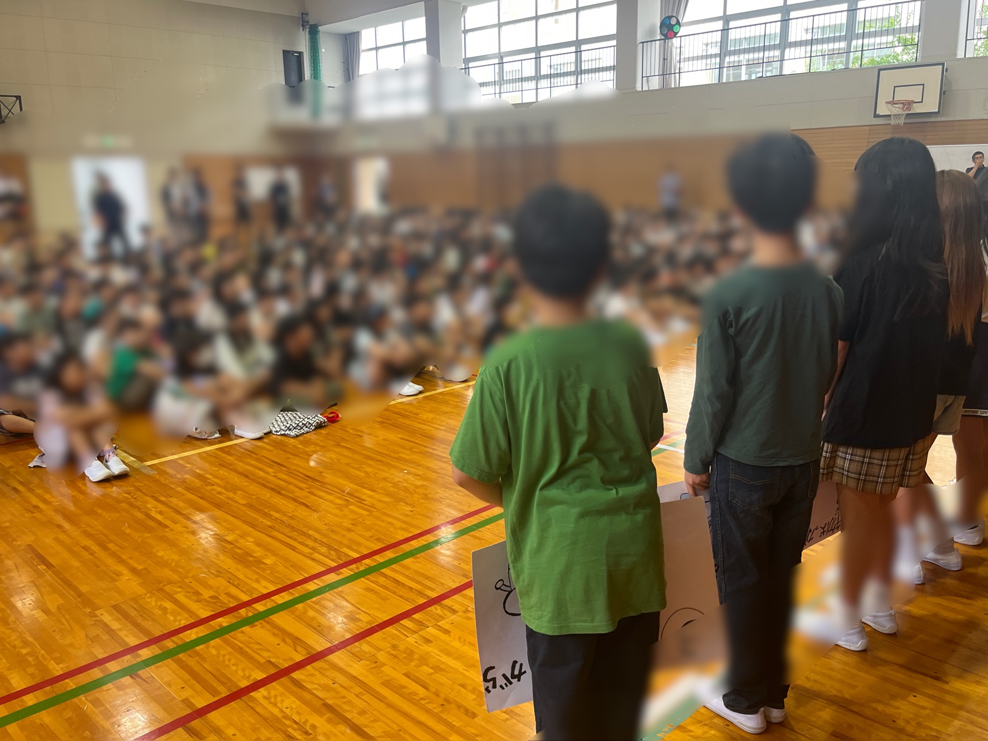 前からは、このような景色