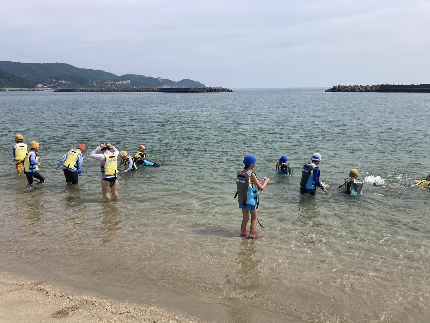 5年生自然学校 活動5 海水浴